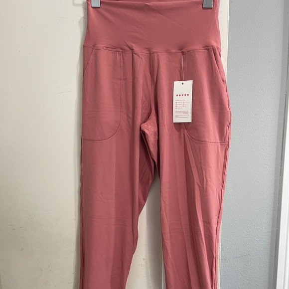 Ritiriko Women's Joggers with Pockets, High Waist Yoga Capri - Picture 6 of 7